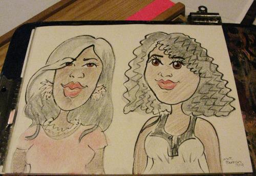 More caricatures from a birthday party I did.  