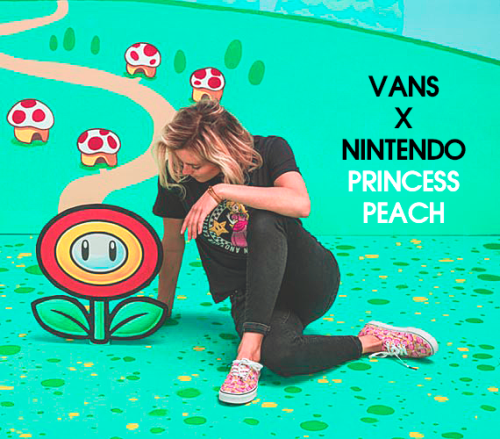 peachydurazno: Vans x Nintendo Princess Peach´s complete line.