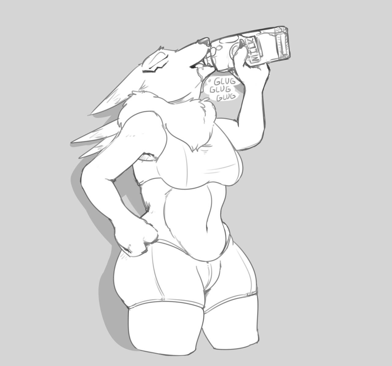 strikearts: strikearts:  Working on a fairly sfw-ish series of three images to sort