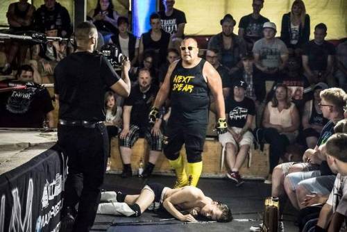 sadowrestler: IN HIS FIRST PRO WRESTLING BOUT DANNY SUFFERED…..