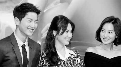 descendants-of-the-sun: Descendants of the Sun cast at the press conference