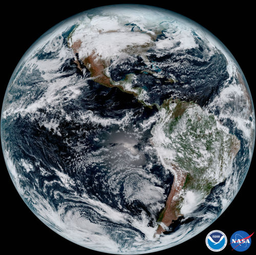 The newest weather satellite launched by NASA beamed its first images back to Earth — and they&rsquo