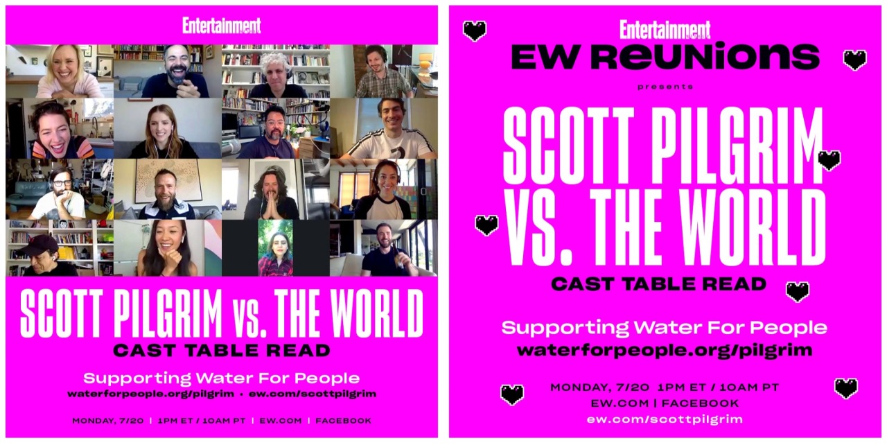 Scott Pilgrim vs. the World' cast reunite for 10th anniversary table read