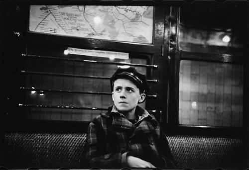 Subway Portraits, New York City by Walker Evans, 1938.