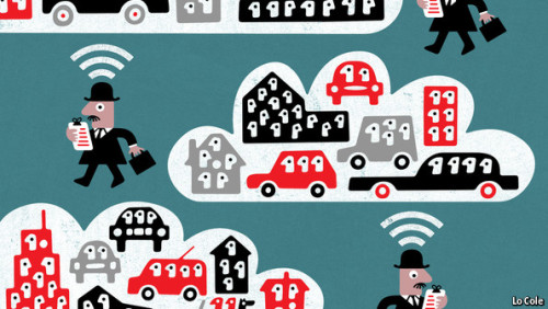 “ All eyes on the sharing economy
economist.com
Collaborative consumption: Technology makes it easier for people to rent items to each other. But as it grows, the “sharing economy” is hitting roadblocks.
”