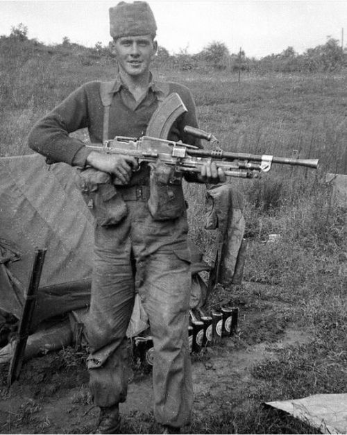 ourforgottenwars - British Army soldier of the Royal Norfolk...