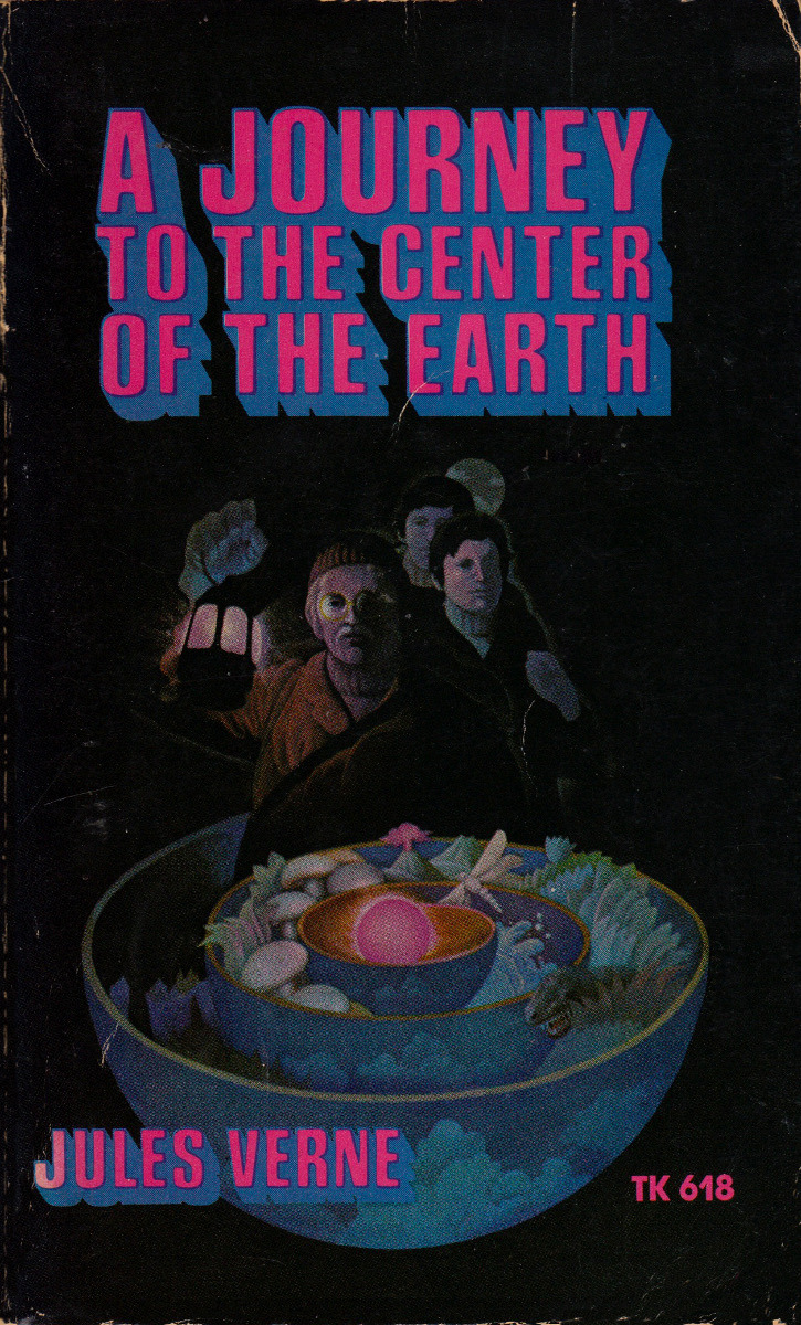 A Journey To The Center Of The Earth, by Jules Verne (Scholastic, 1965).From a charity