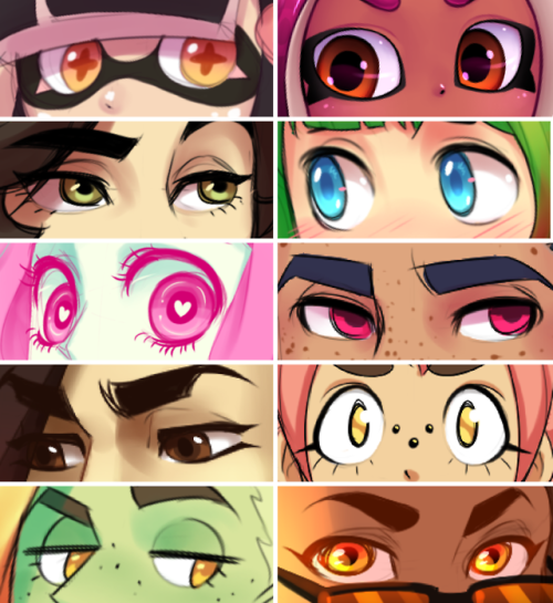 toastydoodles: (Art Blog) | (OC Blog) | (Twitter) | (Instagram) | (Ko-fi) I did that eyes meme going