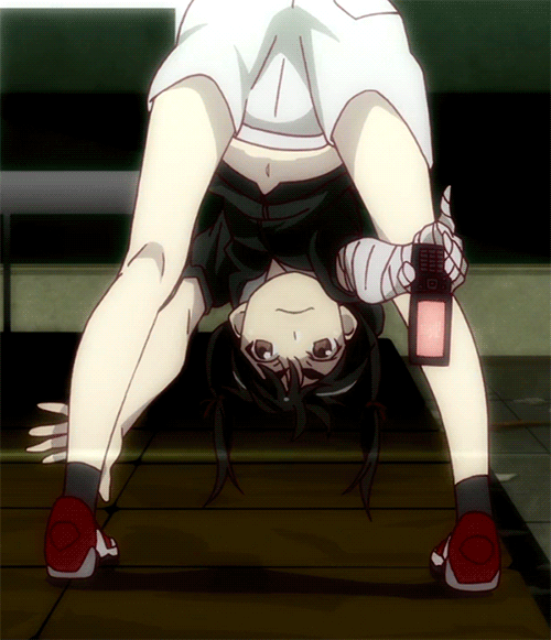 pyon:  Owarimonogatari 07   &lt; |D