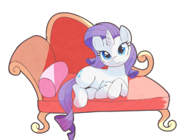 sprinkleponysweets:  rarity by Apricolor  &lt;3 Cute Rara~ 