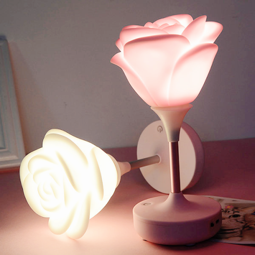 pinkublr:♡  beautiful pastel rose lamp  //  15% off discount code - joanna15  ♡✧  please click the l