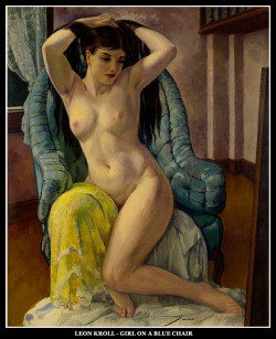 adhemarpo:    Léon Kroll - Nu sur une chaise