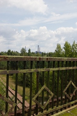 The &ldquo;Bridge of Death&rdquo;. In the night of 26. April 1986 when reactor 4 exploded, the residents of Pripyat heard the explosion and wanted to know what was going on, so they went to this bridge, where they could have a good look at the reactor.