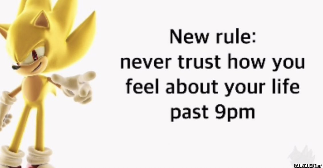 New rule: never trust how...