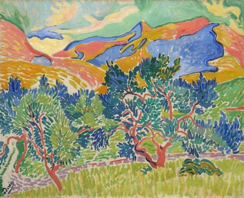 melissem:Montagnes à Collioure, 1905André Derain