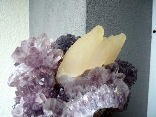 Amethyst, Calcite Ametista do Sul, Alto Uruguai region, Rio Grande do Sul, Brazil