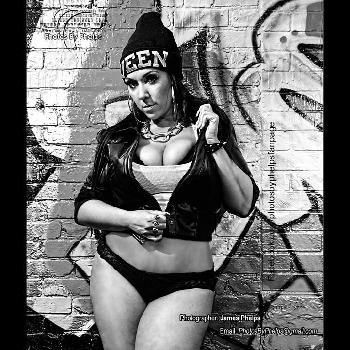 @photosbyphelps presents Crystal Rose @crystalrosemua  hip hop urban jersey gal #pinip