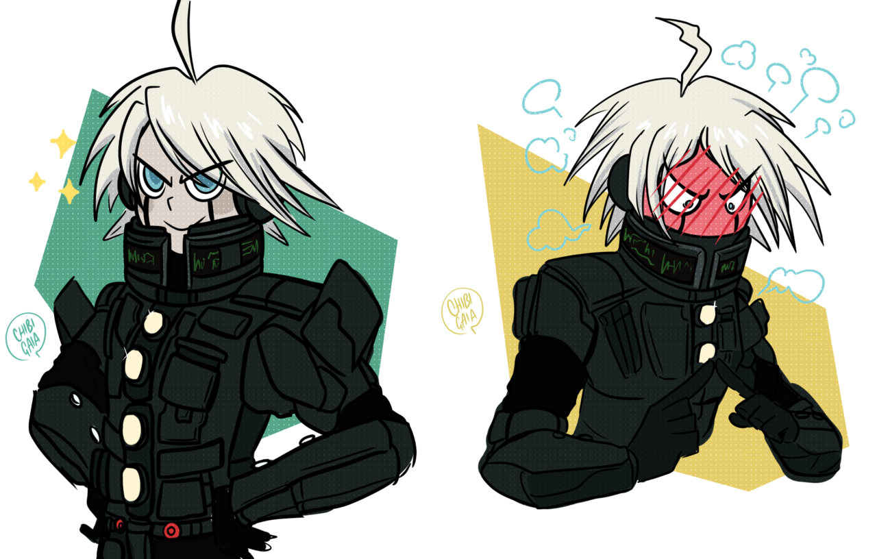 chibigaia-art:  let me post all these K1-b0 doods I made between playing ch1-3 before