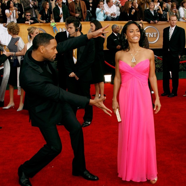 homosexualslug:love that will smith has been a meme for loving and defending his wife at an award show twice now. the ultimate wife guy.