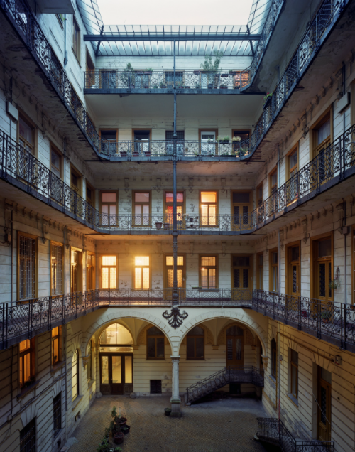 detournementsmineurs:“Budapest Courtyards” by Yves Marchand et Romain Meffre, Budapest, 