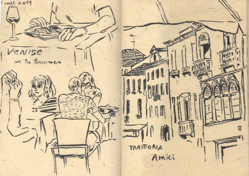 juliettecousin:  Here are some sketches from my recent trip in Italy !