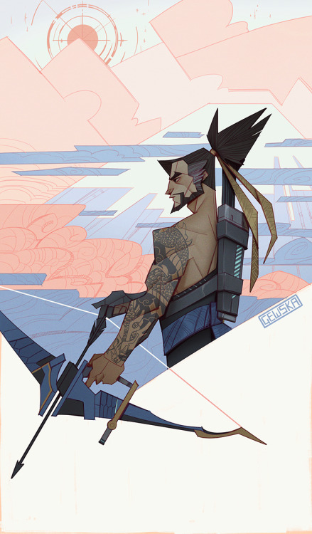 gewska:Ayyyy, it’s your favourite emo archer &lt;3Please visit my Patreon if you want to s