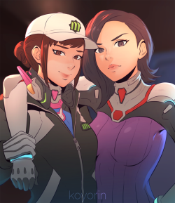 koyoriin: http://twitter.com/koyoriinhttp://patreon.com/koyorinhttp://www.pixiv.net/member.php?id=12576068 Did a drawing of D.Va and D.Mon! 