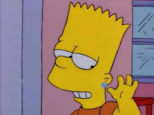 witchstock:  ahsheff:  babeobaggins:  with earrings  Bart is me  I’m Milhouse  i, too, am milhouse.