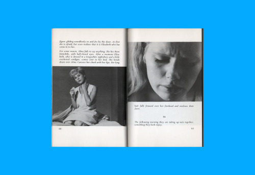 231. Bergman, Ingmar. Bergman: Persona and Shame. New York: Grossman Publishers, 1972.