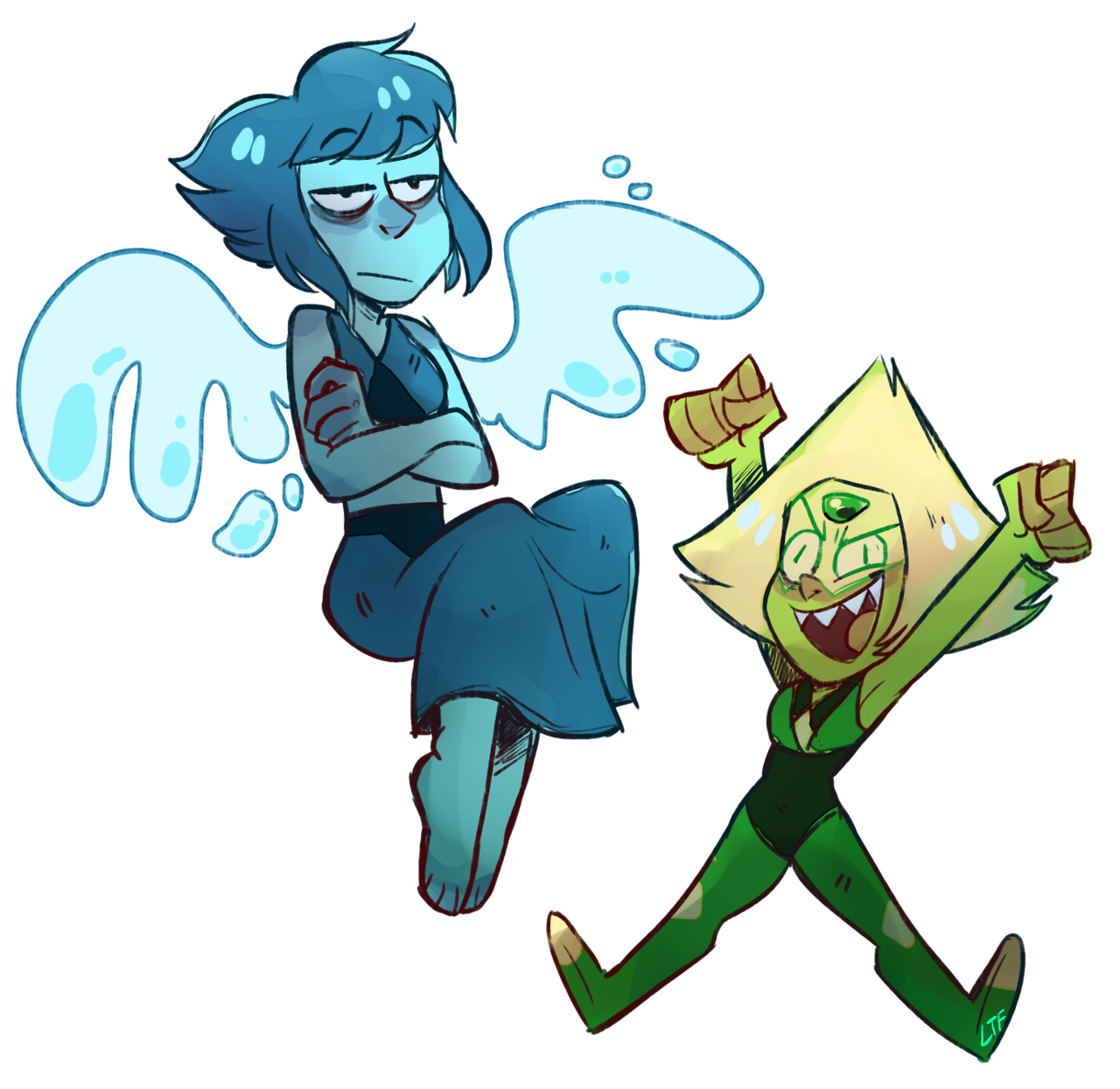 lemonteaflower:doodled my fav gems.