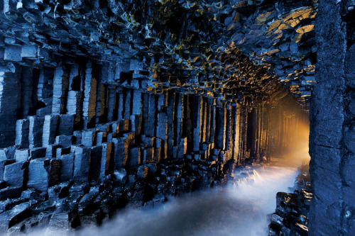 lickystickypickyshe: Fingal’s Cave is a sea cave on the uninhabited island of Staffa, in the I