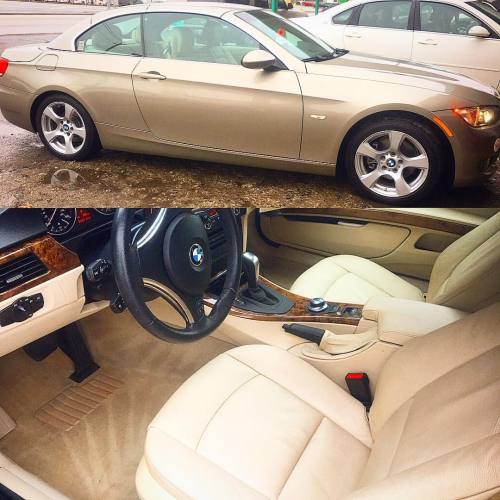 Detailed to perfection our Freshin up service pull in and wait while we clean your car.#Bmw#328i #co