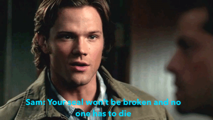 destielette: moonbeamborealis:destielette:Seriously this scene was surreal. Dean and cas are totally