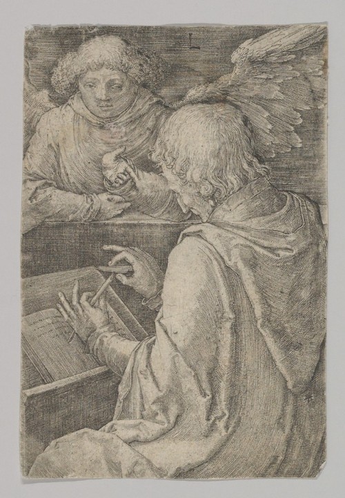 the-met-art:St. Matthew, from the series The Four Evangelists by Lucas van Leyden, Drawings and Prin
