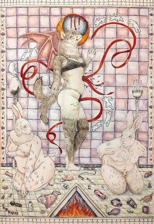 My Summer Series Is Complete! Each Drawing Is Based Off Of My Interpretation Of The Following Tarot Cards
