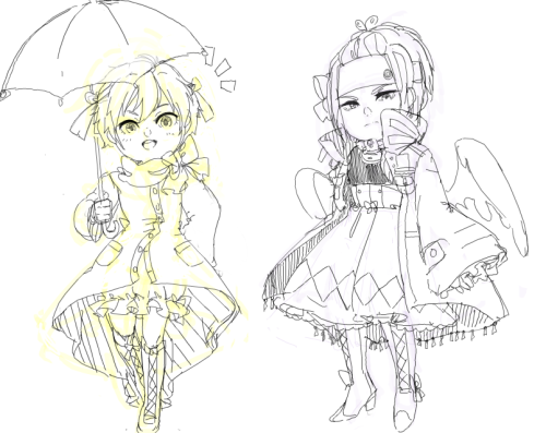 jakoot:  I don’t think I have much excuse or reasoning behind this. Casually claims genderbend mahou shoujo theme to cover up my shame sdkfjsf 