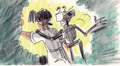 barryjohnson77:B.E.N. is very lonely and needy when he first meets Jim Hawkins on Treasure Planet. S