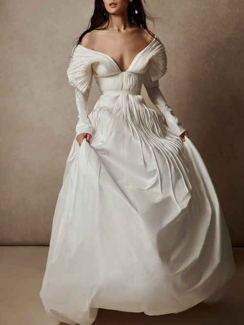 chandelyer: Danielle Frankel fall 2021 bridal collection