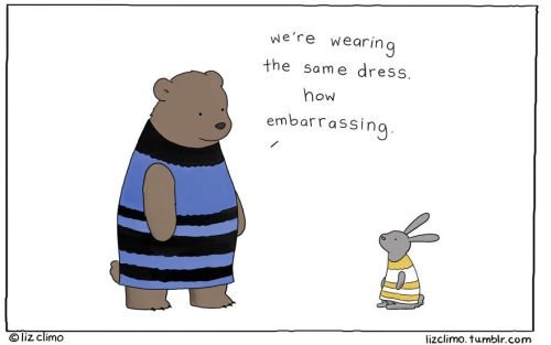 theoriginalpompeii:awesome-picz:Awkward Everyday Lives Of Animals By Simpsons Illustrator Liz ClimoT