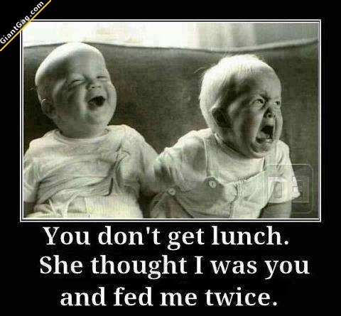 Funny pictures of the day (112 pics) You Don’t Get Lunch, She Thought I Was You And Fed Me Twi