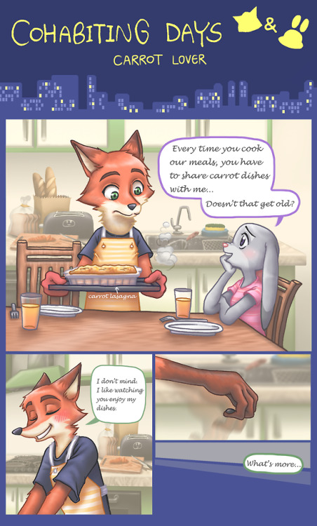 peanut-k:  COHABITING DAYS ~ CARROT LOVER I’m still… alive… If you’re aski