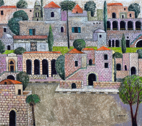 polkadotmotmot:Nabil Anani - Ramallah Old Town, 2020