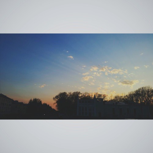 #vscocam #kms #komsomolsk #evening #Russia #beautiful ( Will.I.Am - Bang Bang)
