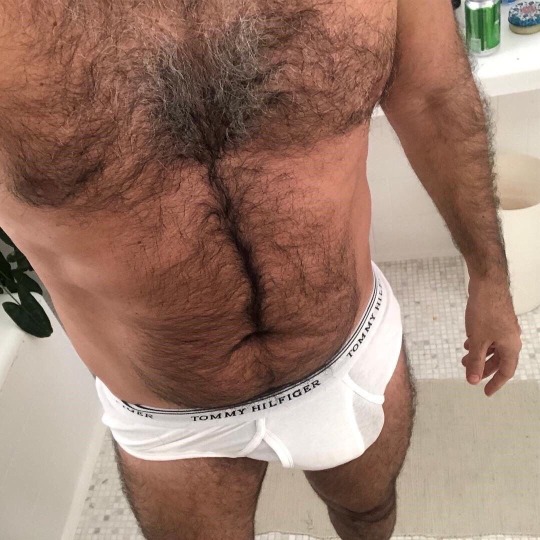 composed1:69nyc69:Friend hairy dad in Tommy Hilfiger Briefs Mmm