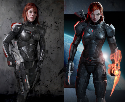 theomeganerd:Mass Effect FemShep Cosplay by Freya Willia