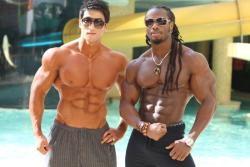 Aesthetic8Packabsworkoutprogram:  Hwang Chul Soon And Ulisses Williams Jr.  #Nohomo