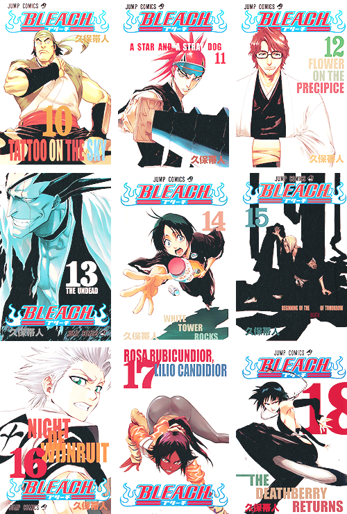 sawamuhra:   sawamuhra-deactivated20170628: bleach volume covers 1-72   
