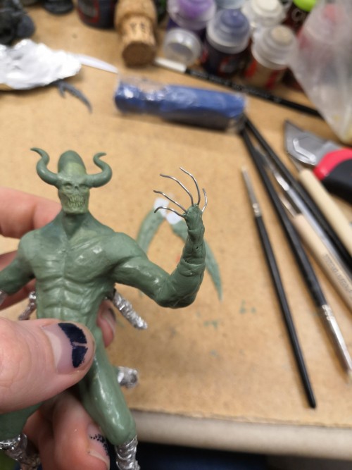 Daemon Prince Of Slaanesh Progress Part Three
