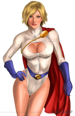 super-hero-center:  Powergirl by ~Ultrajack