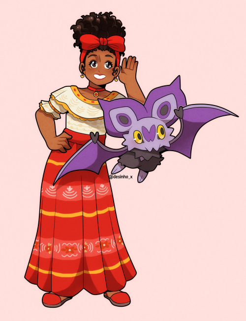 Dolores Madrigal as a pokemon trainer Commissions are open, click here! or send a message.